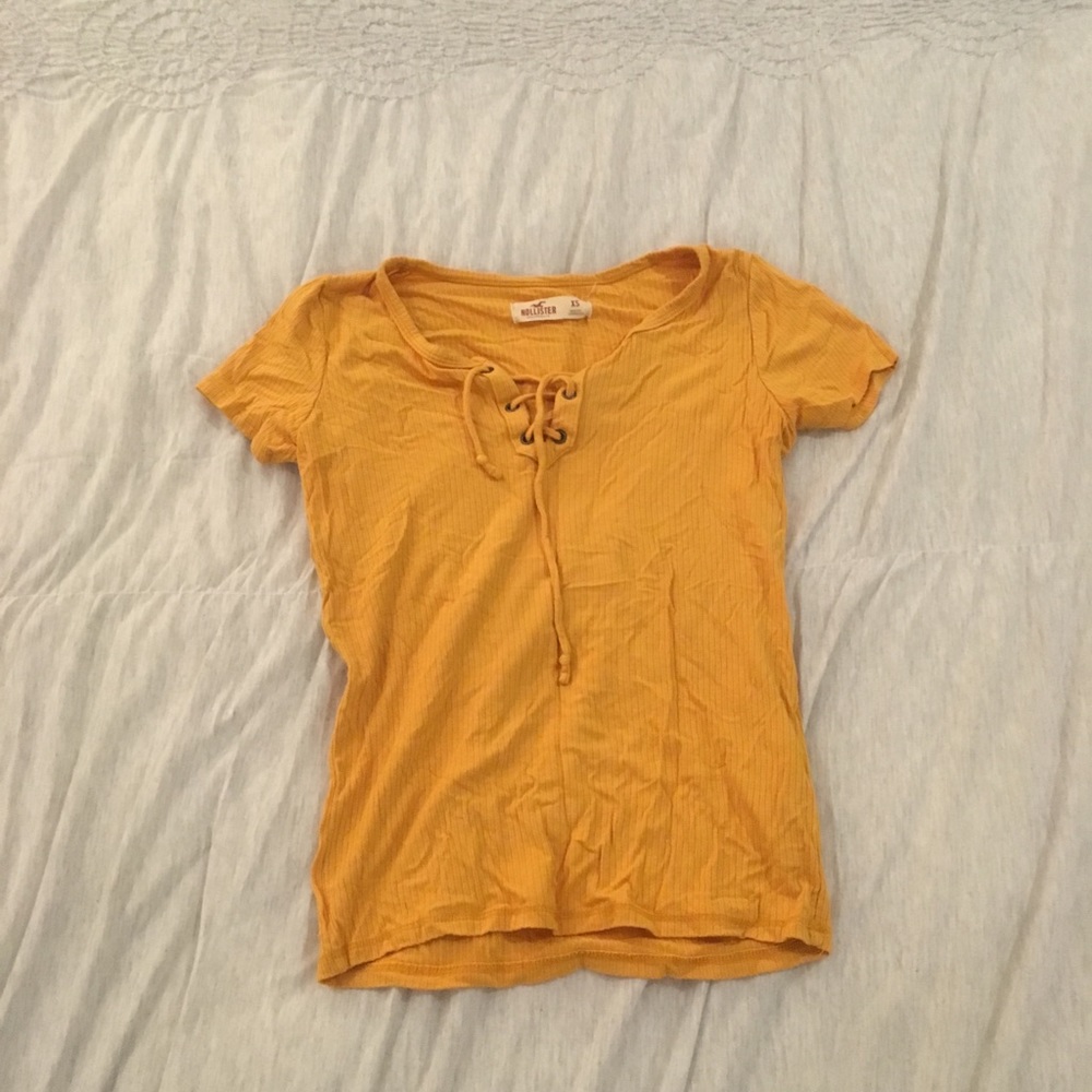 Pretty Yellow Top from Hollister